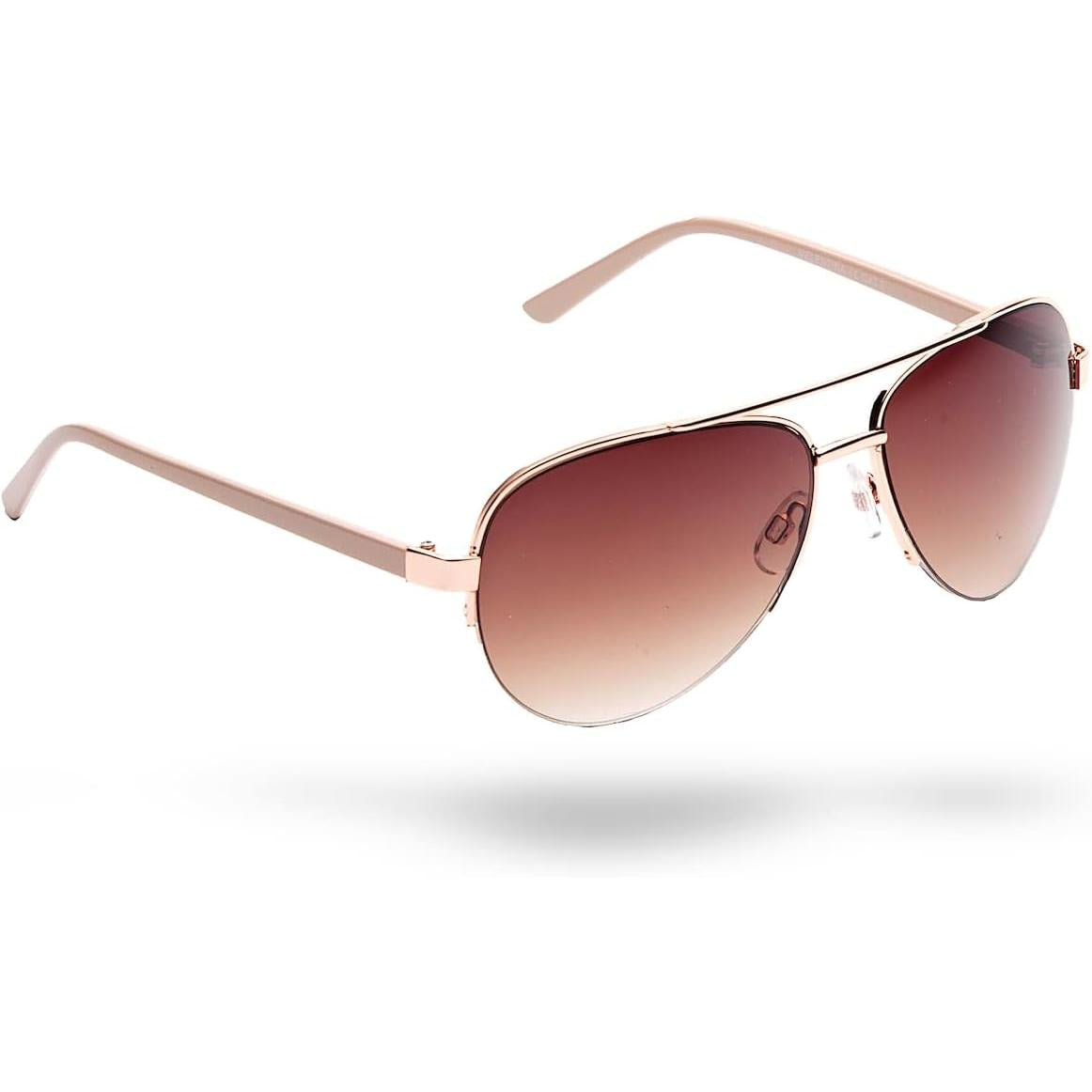 Eyelevel Valentina Sunglasses Rose Gold Pilot UV400 CAT3