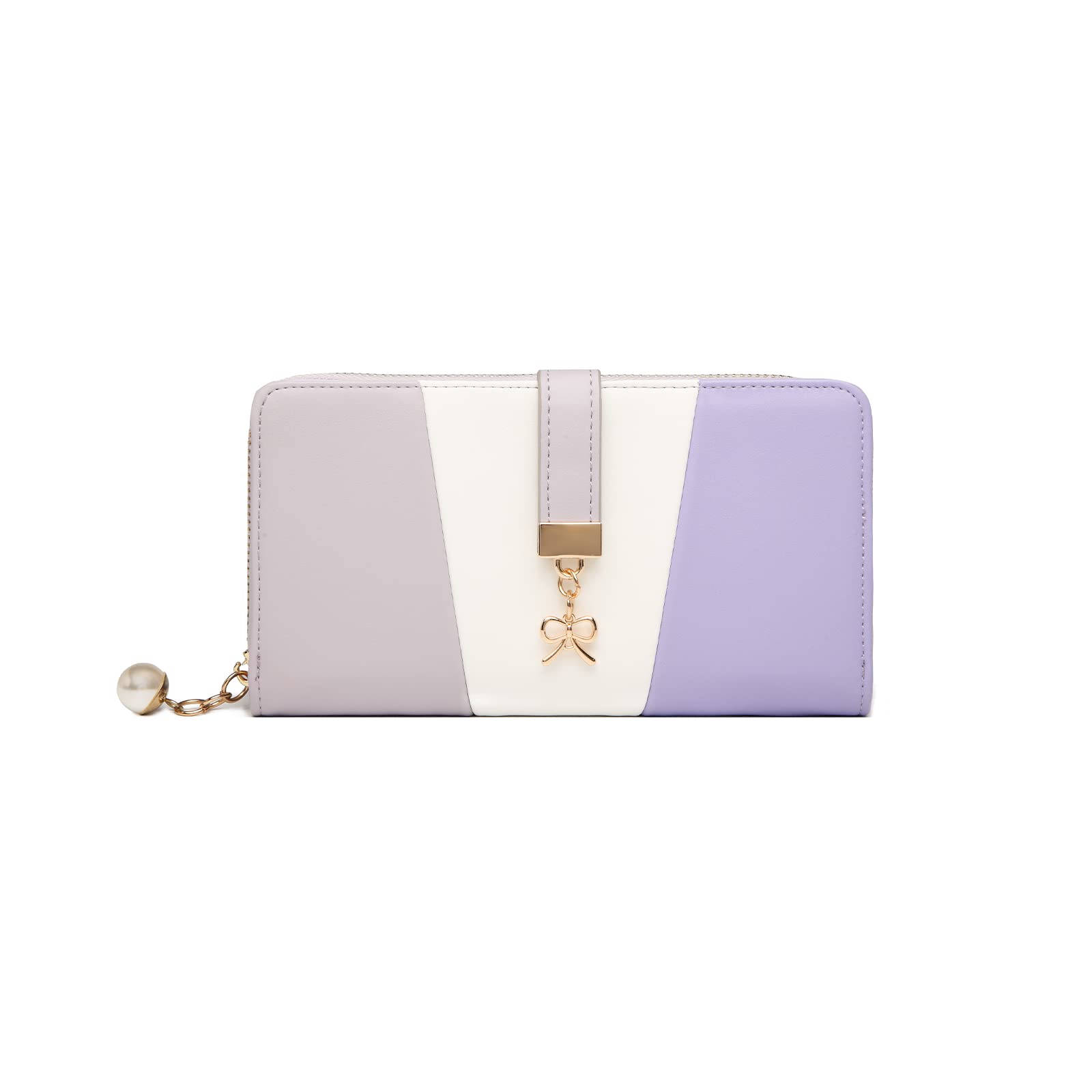 Multi Color Long Wallet Clutch For Women