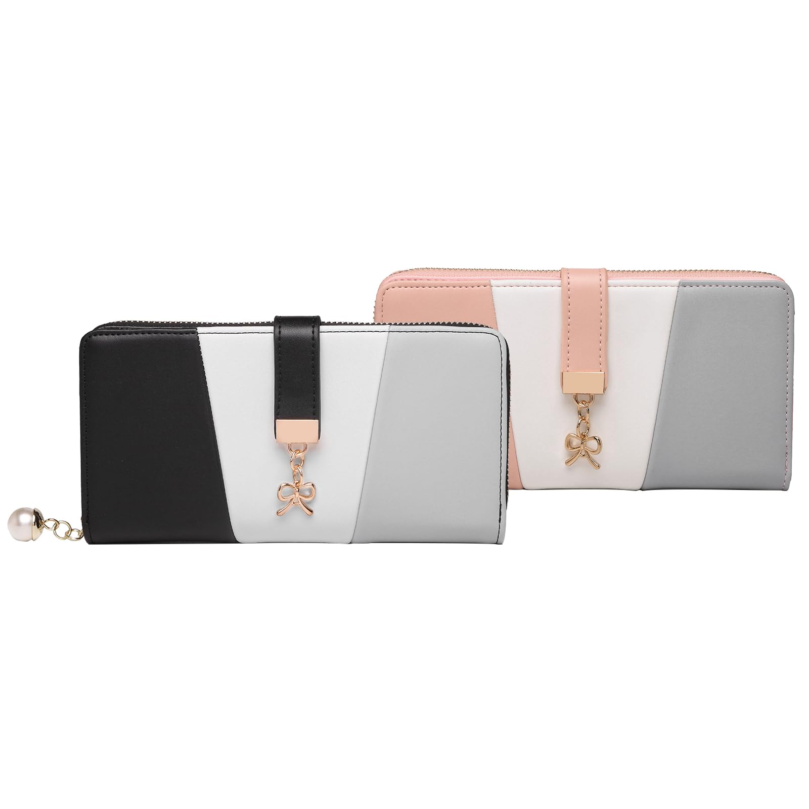 Multi Color Long Wallet Clutch For Women