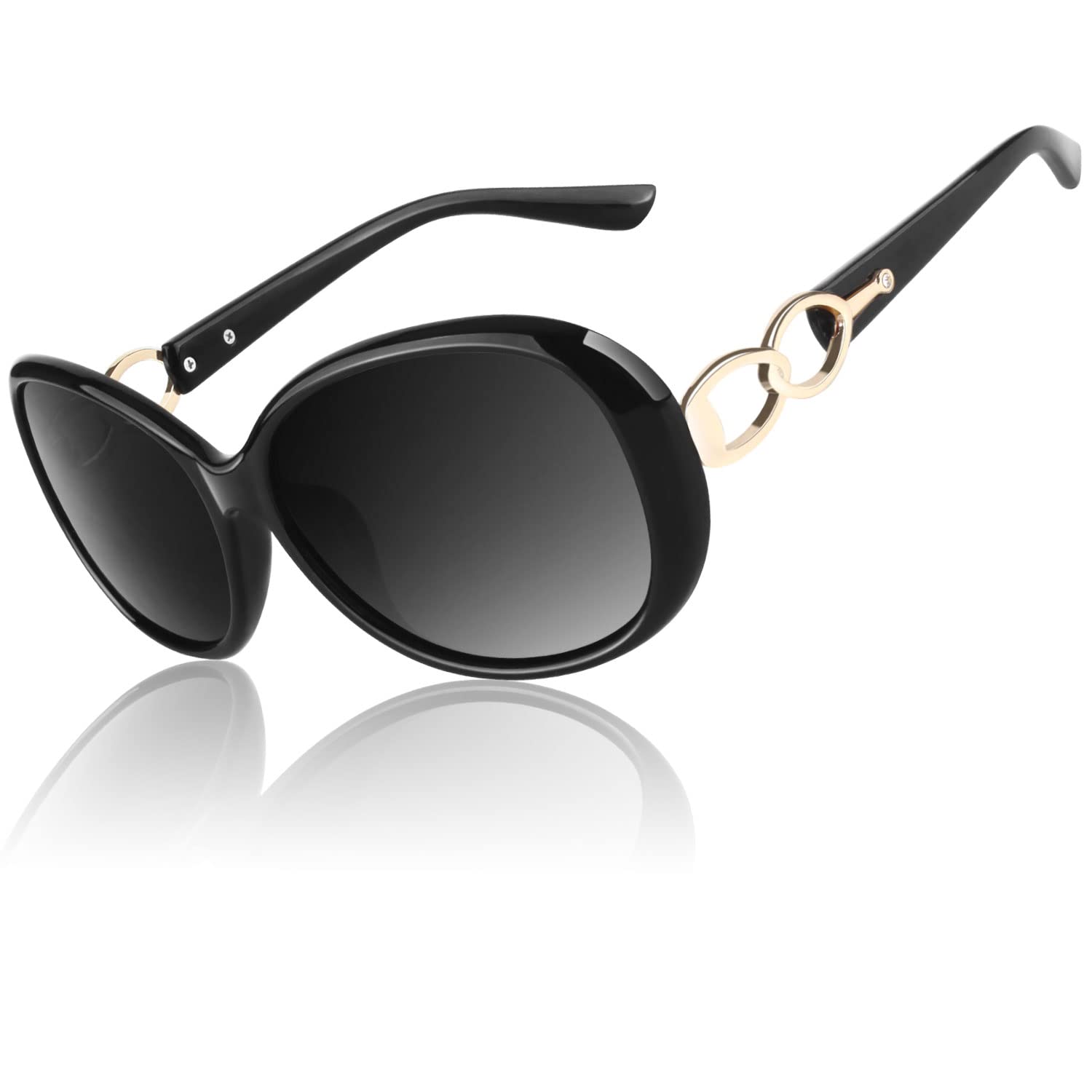 CGID Polarised Sunglasses Retro Designer Oversized UV400