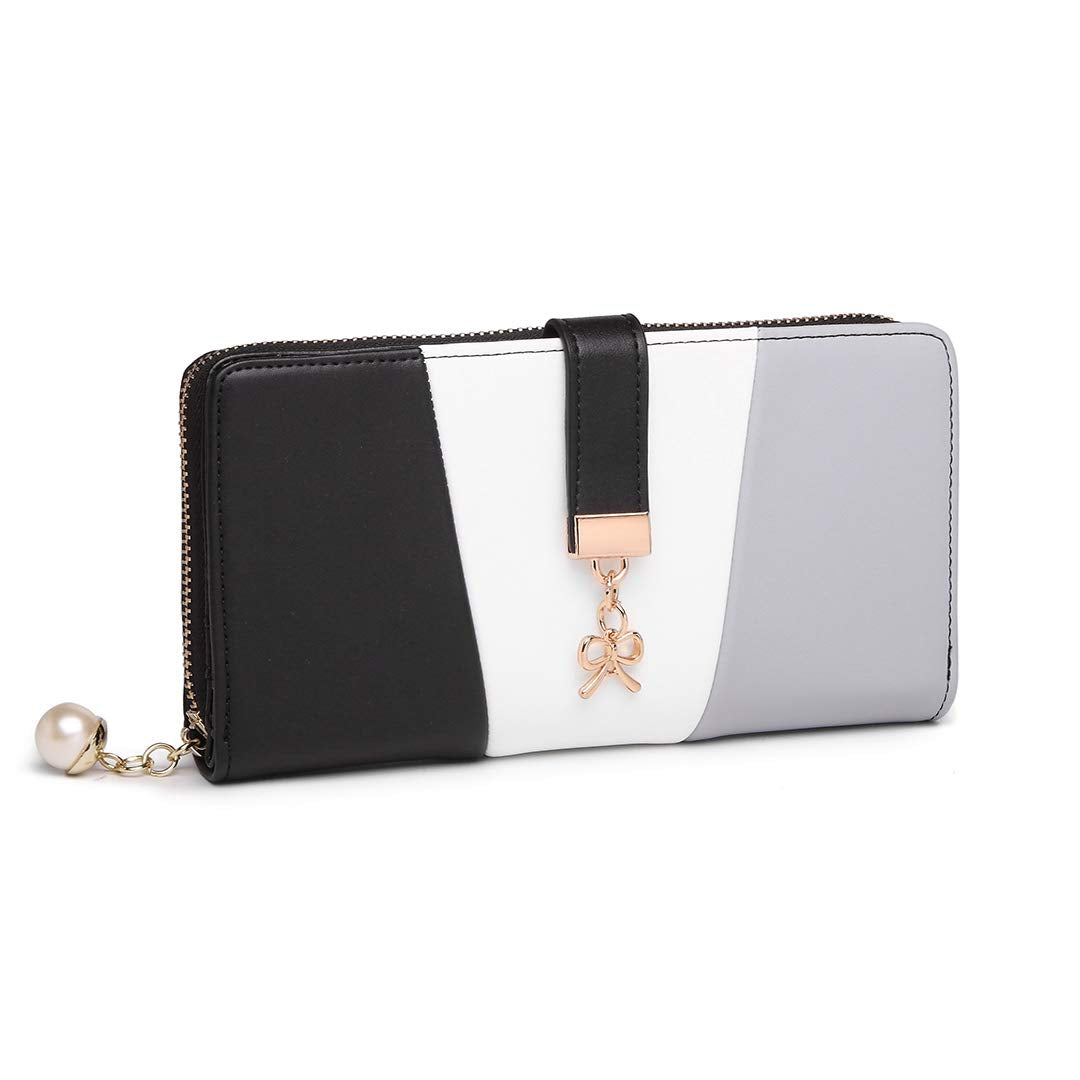 Multi Color Long Wallet Clutch For Women