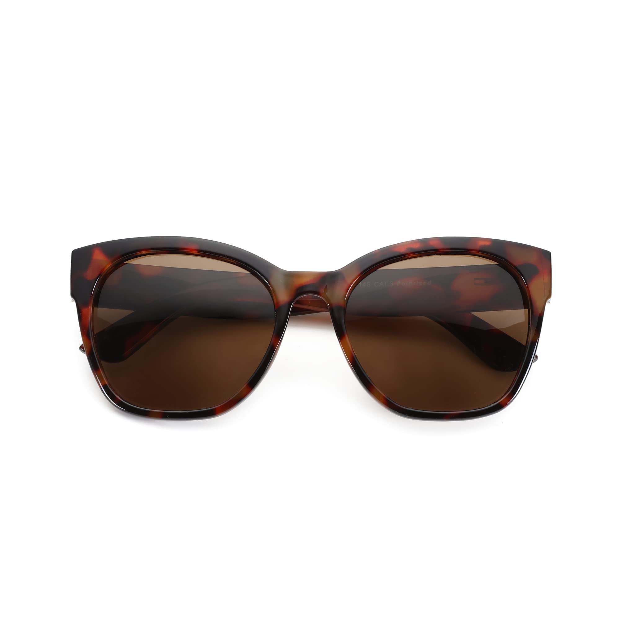 Zenottic Cat Eye Polarised Sunglasses Oversized UV400