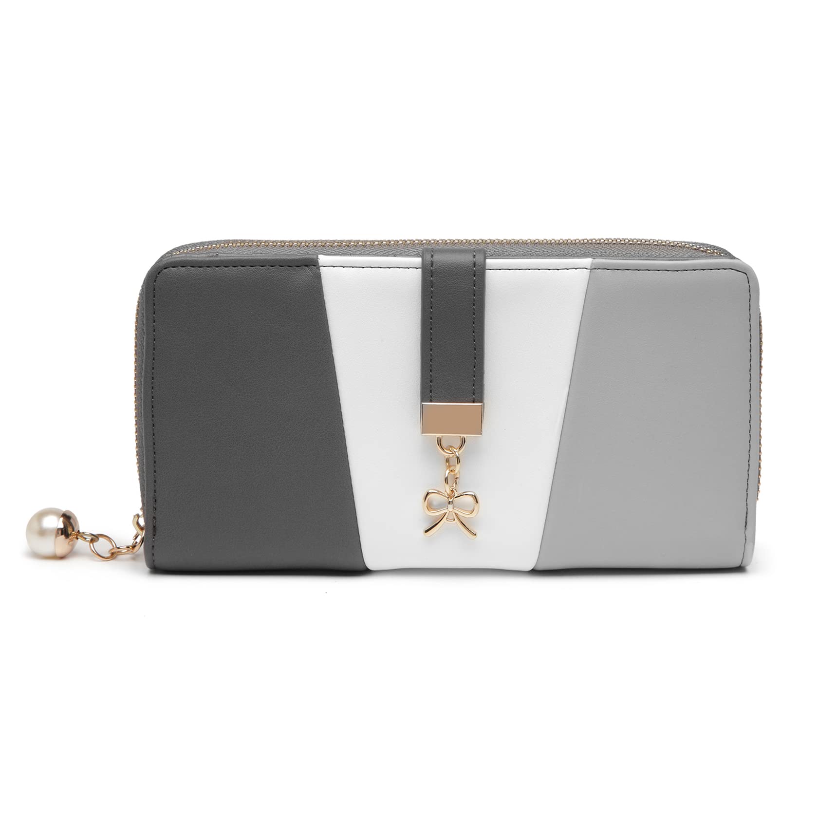 Multi Color Long Wallet Clutch For Women