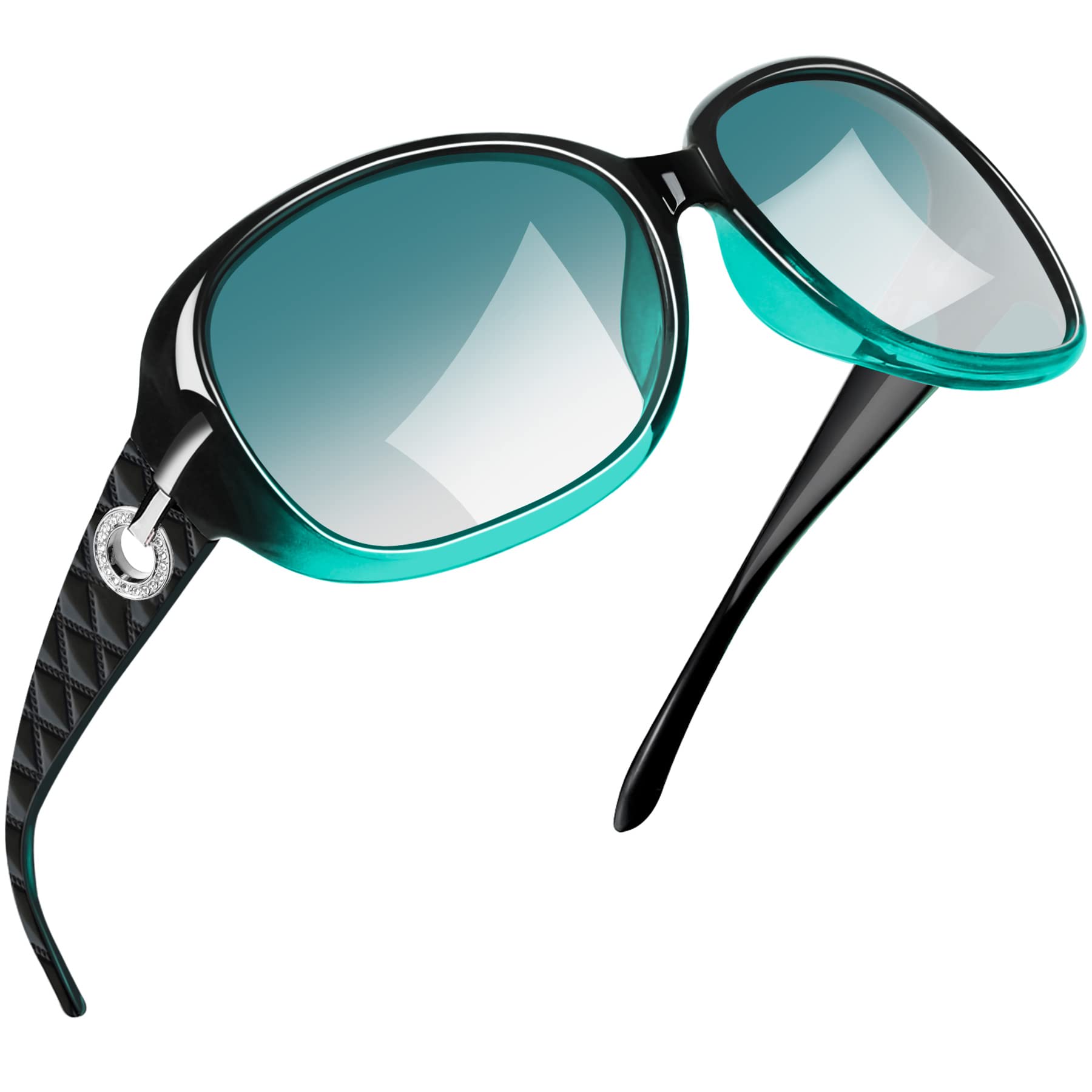 Joopin Oversized Polarised Sunglasses For Women Retro Frames