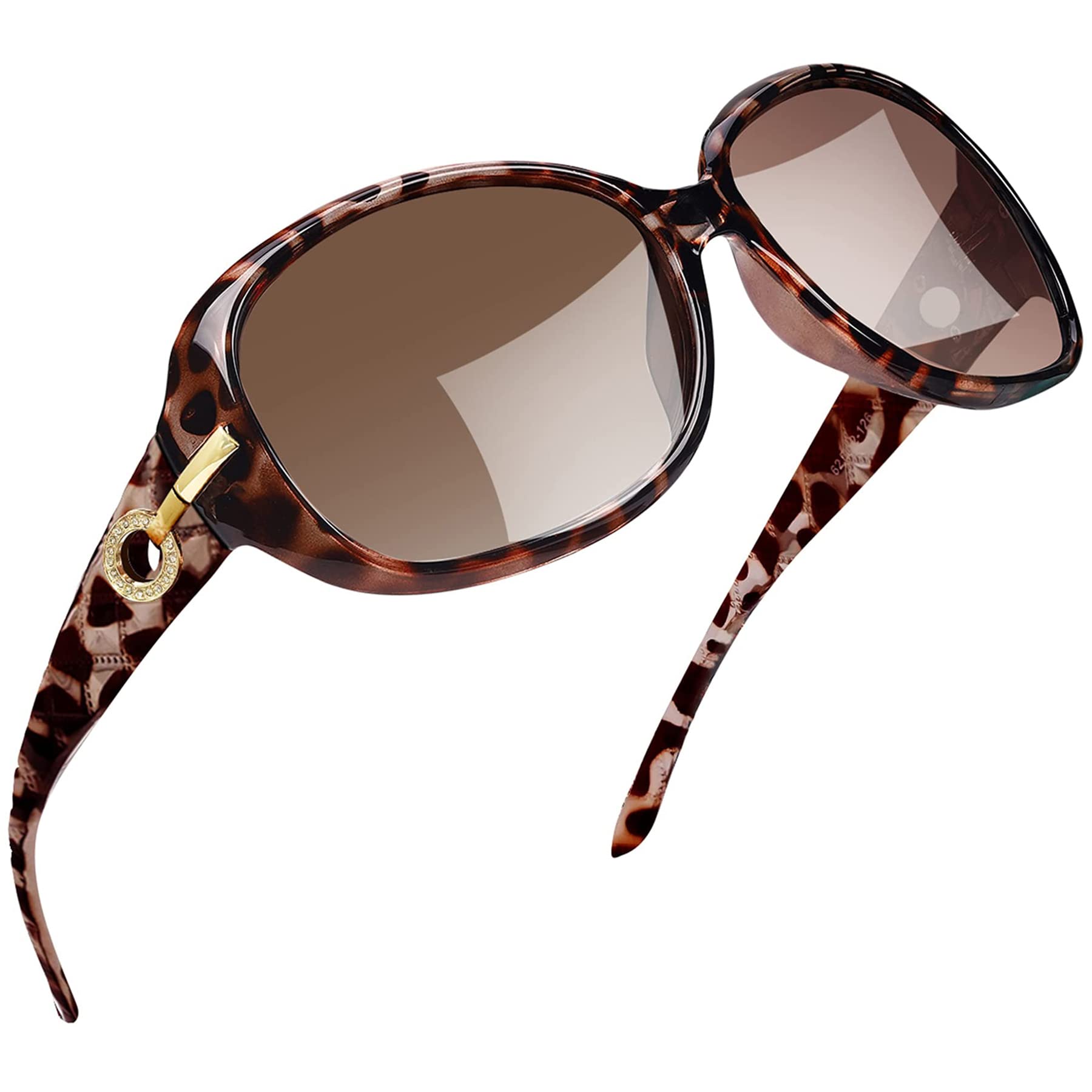 Joopin Oversized Polarised Sunglasses For Women Retro Frames