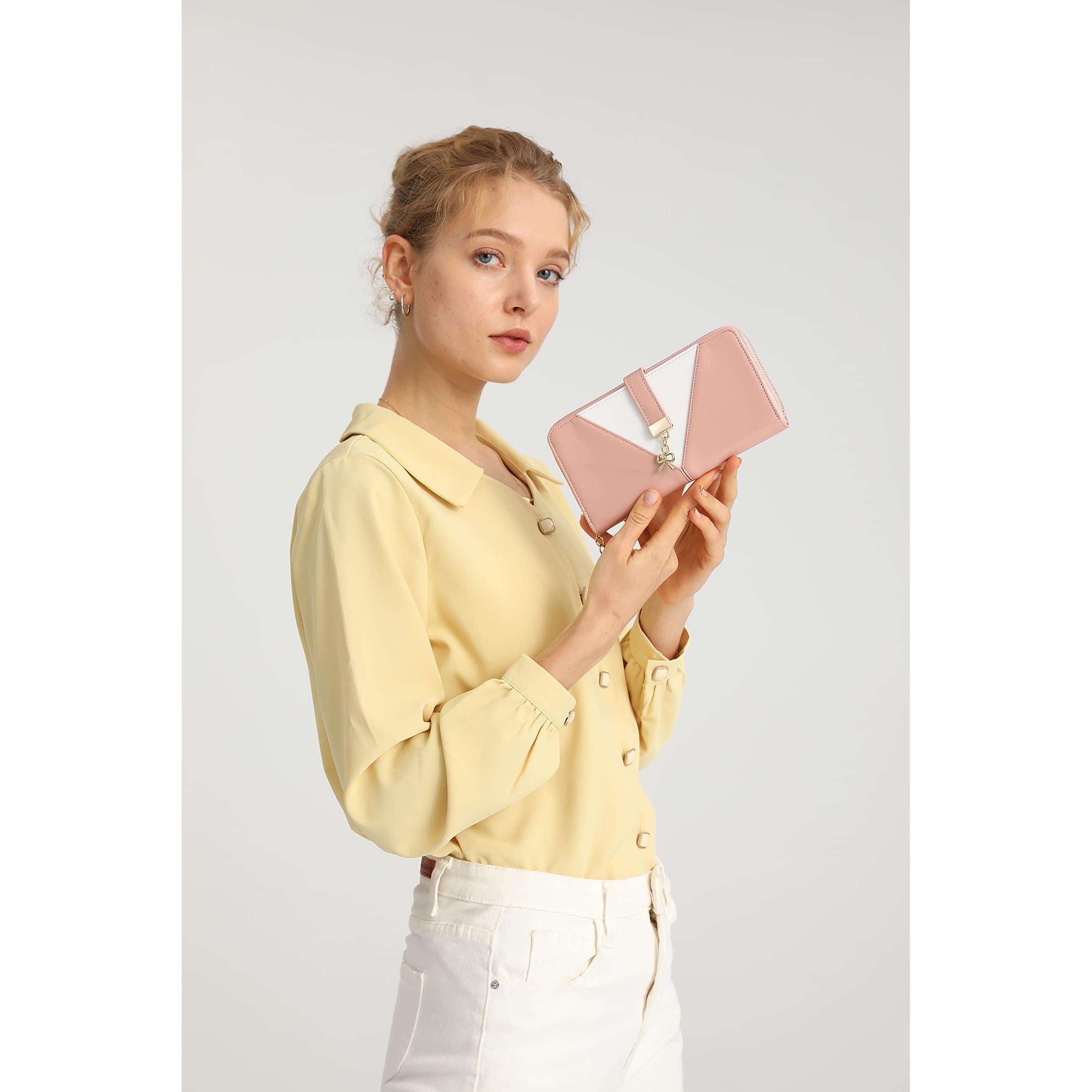 Multi Color Long Wallet Clutch For Women