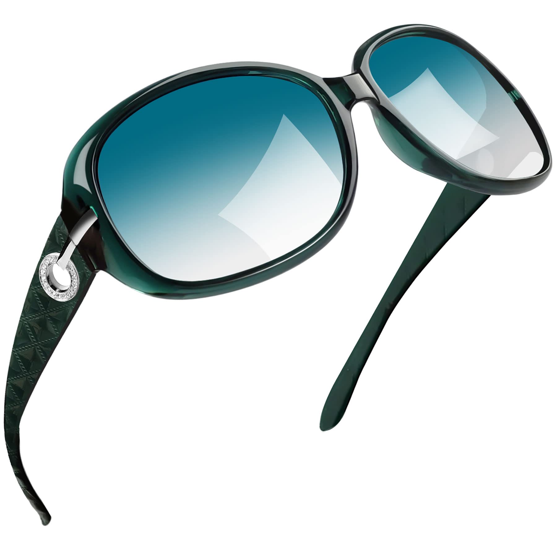 Joopin Oversized Polarised Sunglasses For Women Retro Frames
