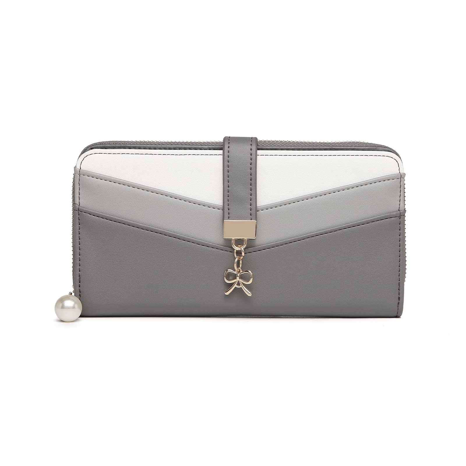Multi Color Long Wallet Clutch For Women