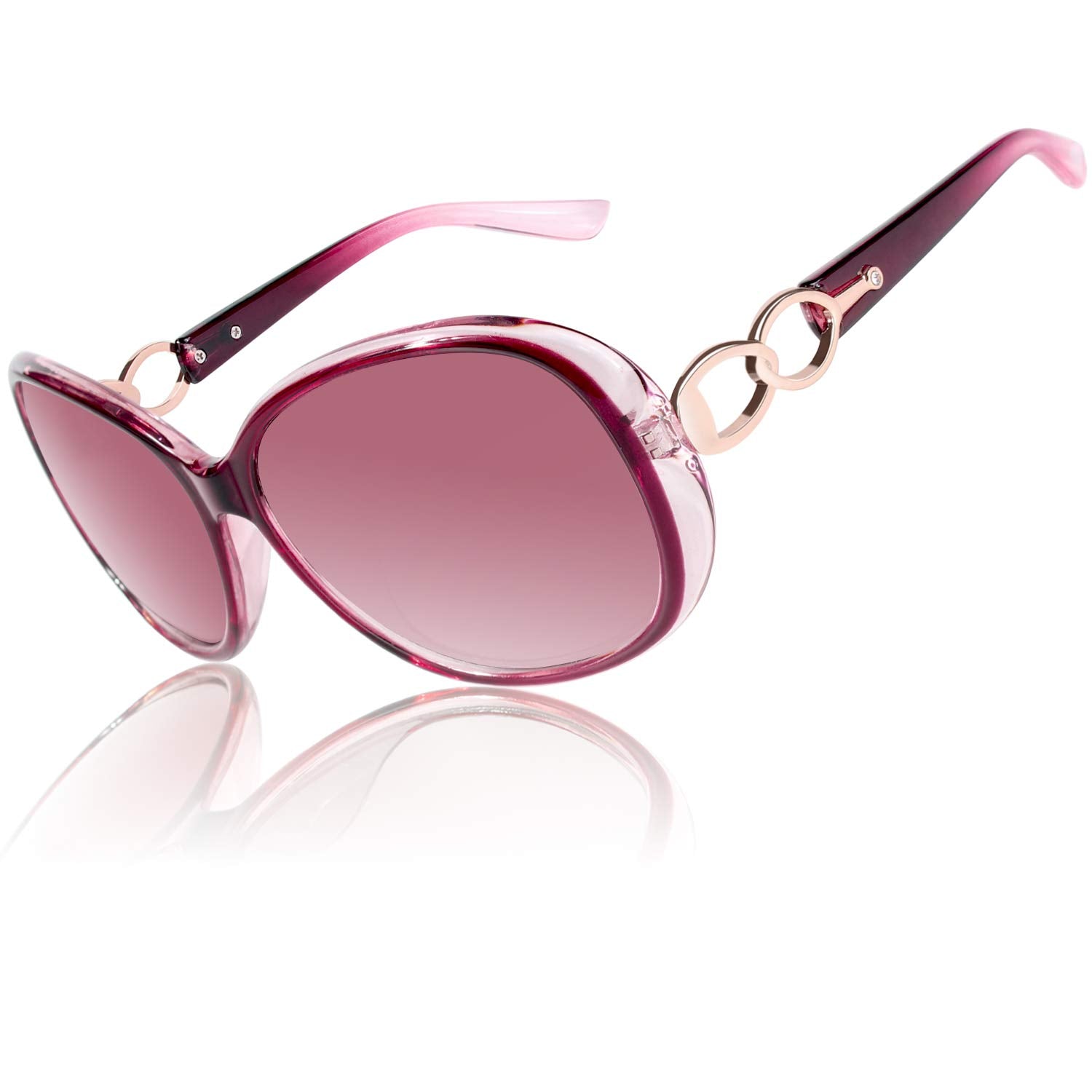 CGID Polarised Sunglasses Retro Designer Oversized UV400