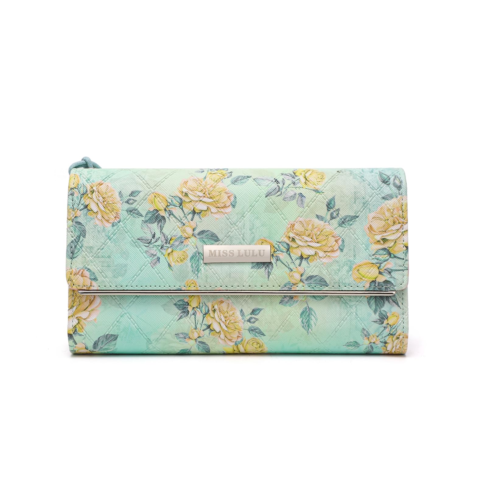 Multi Color Long Wallet Clutch For Women