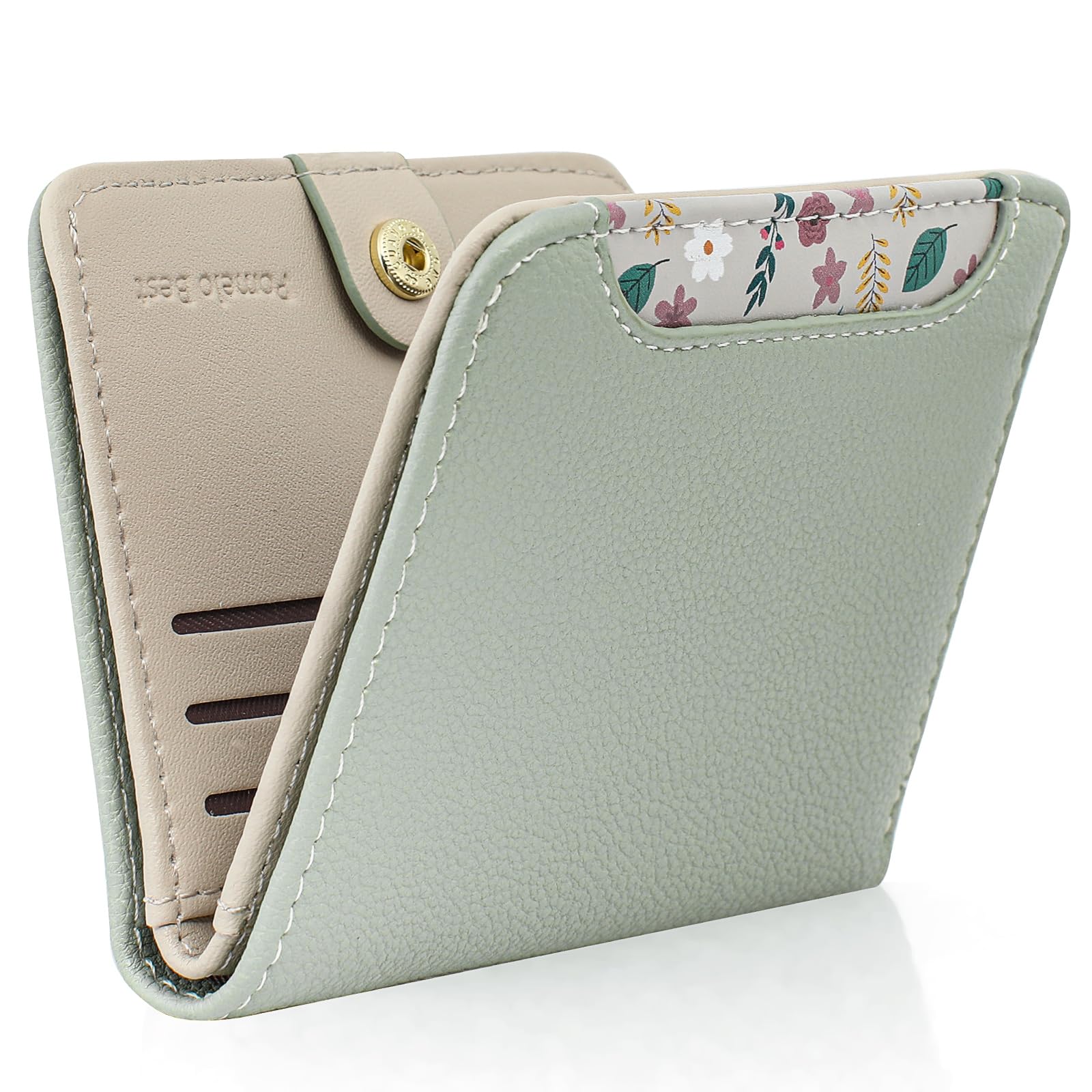 Pomelo Best Pink RFID Blocking Small Wallet With Zipper