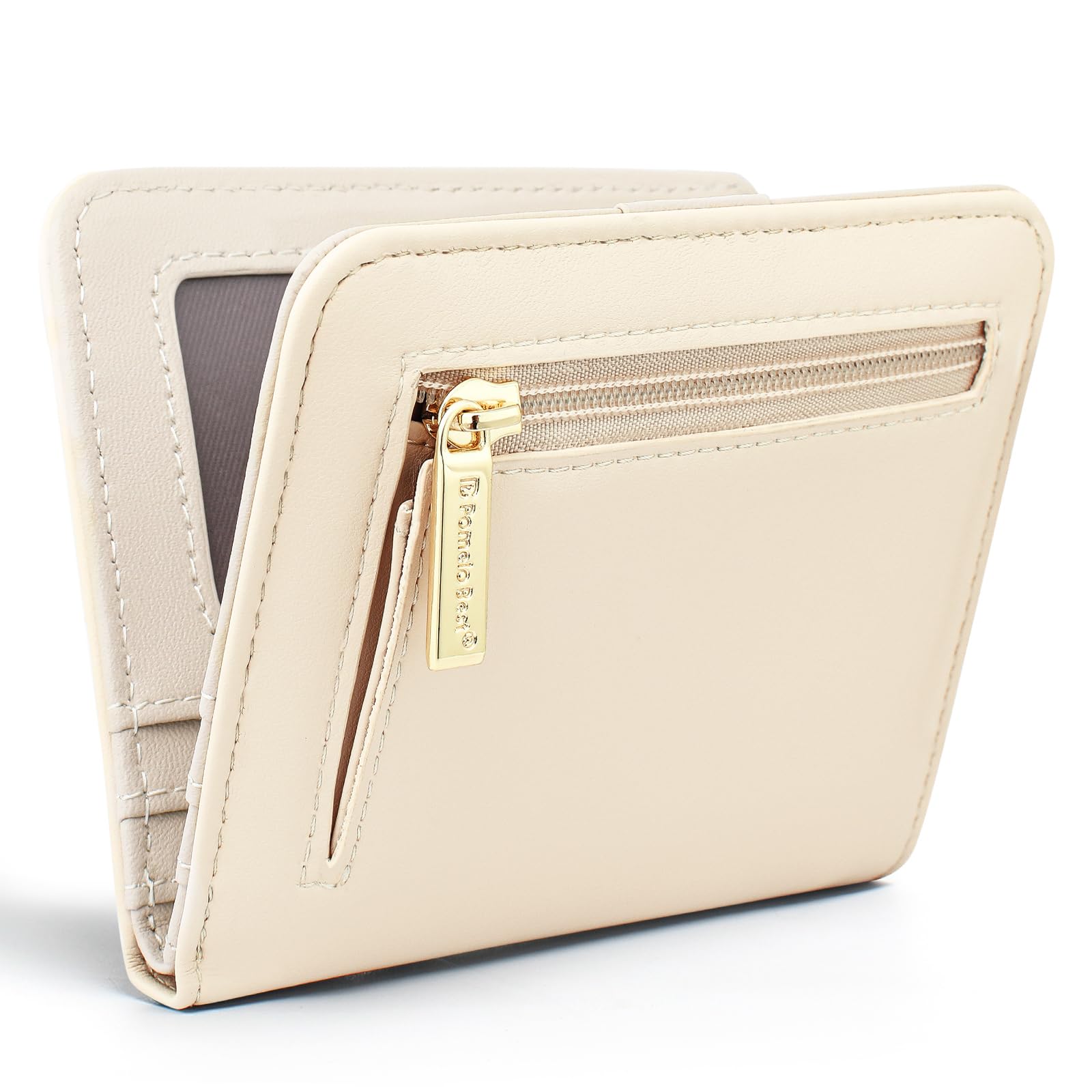 Pomelo Best Pink RFID Blocking Small Wallet With Zipper