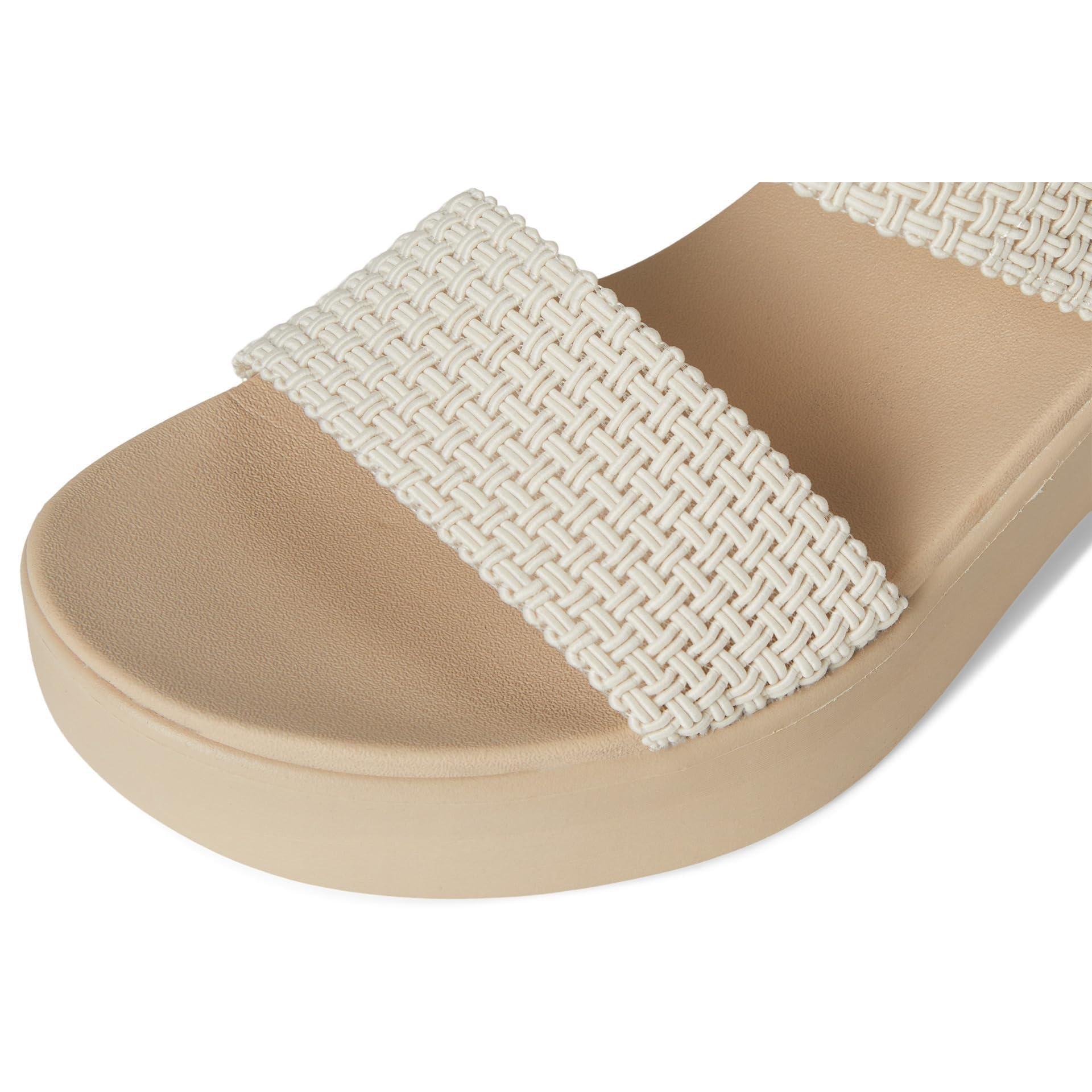 Skechers Cali DayHeeled Sandal Woven Sling Back Luxe Foam
