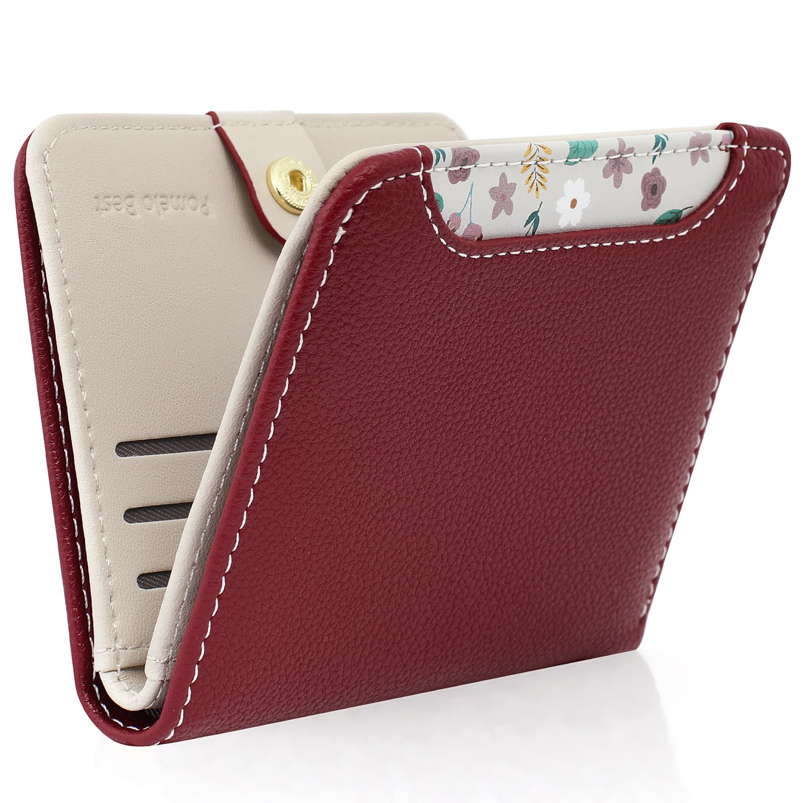 Pomelo Best Pink RFID Blocking Small Wallet With Zipper