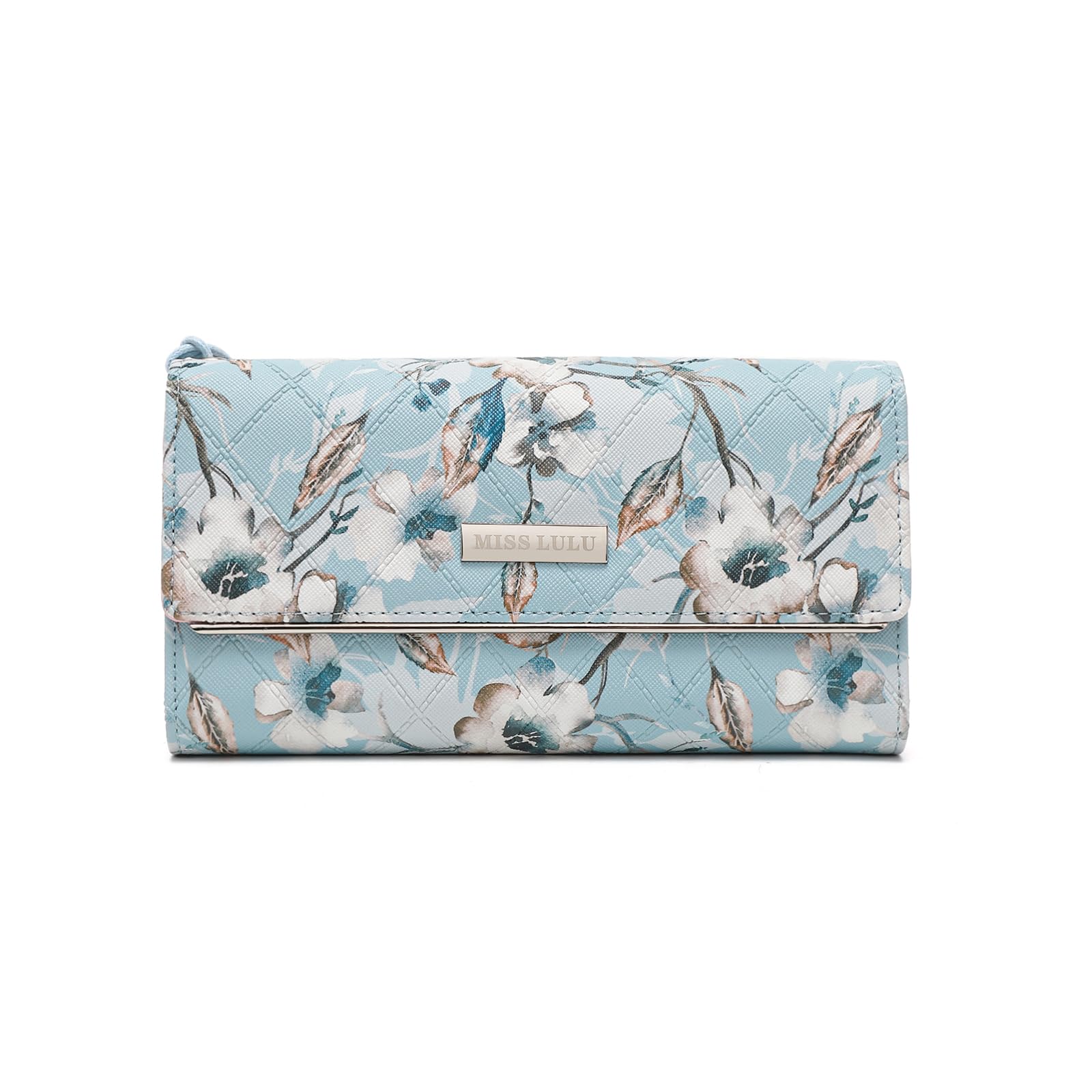 Multi Color Long Wallet Clutch For Women