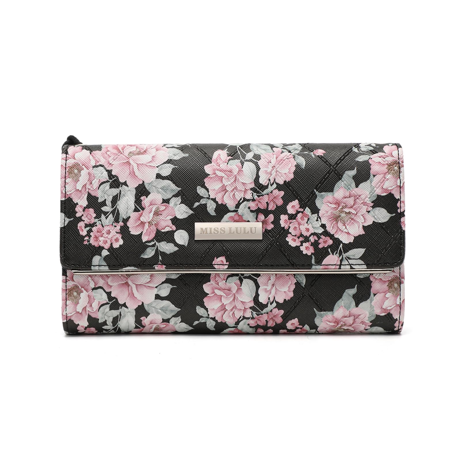 Multi Color Long Wallet Clutch For Women