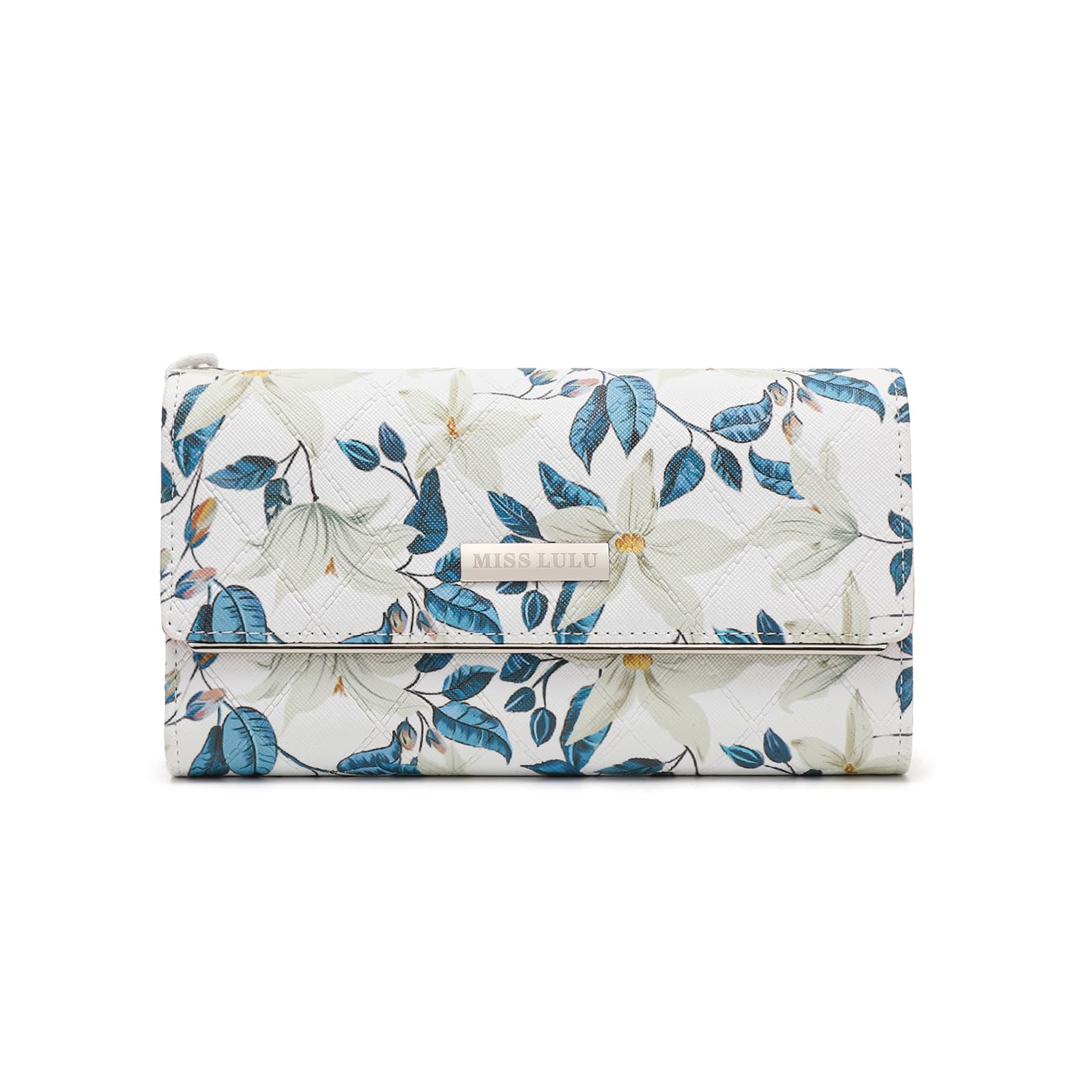 Multi Color Long Wallet Clutch For Women