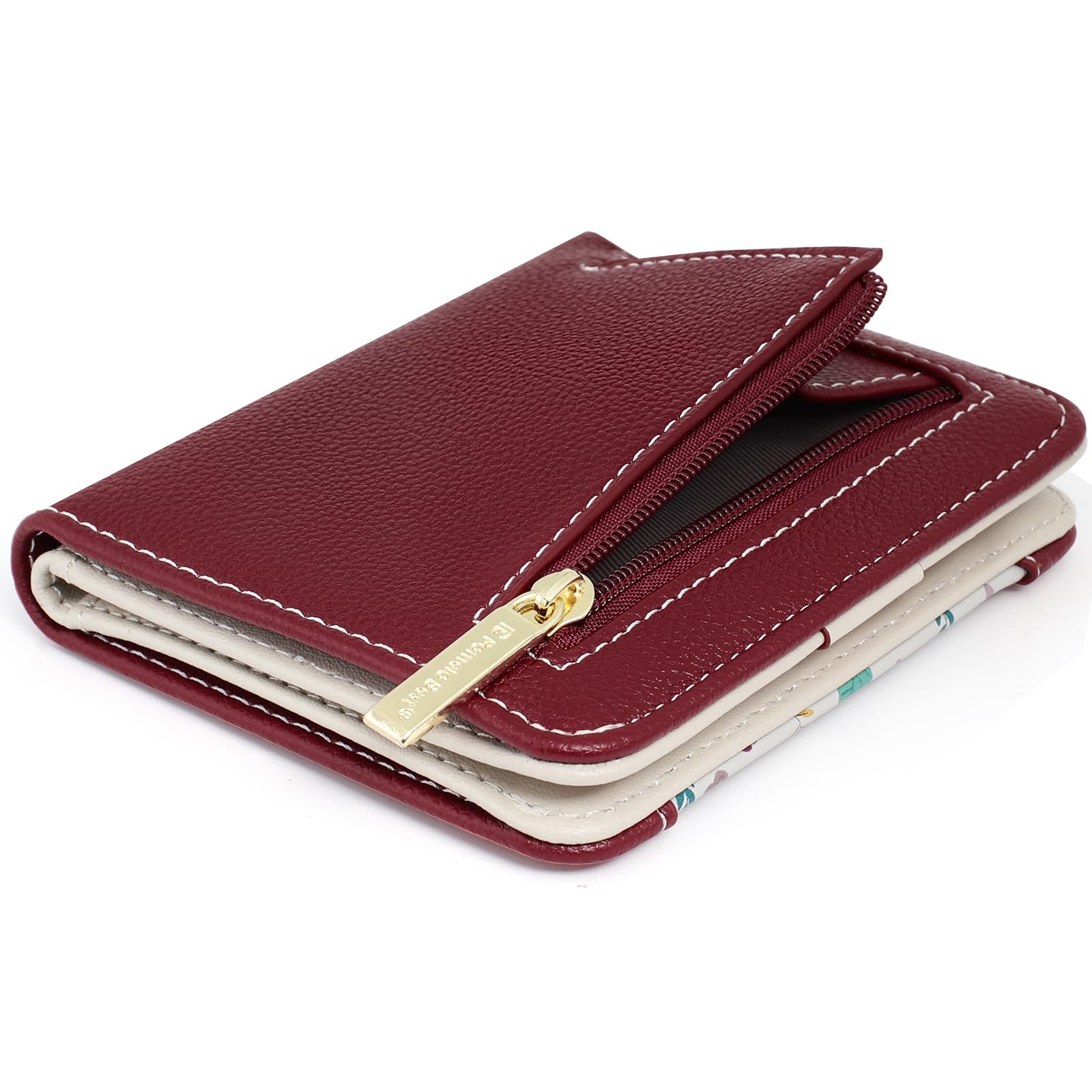 Pomelo Best Pink RFID Blocking Small Wallet With Zipper