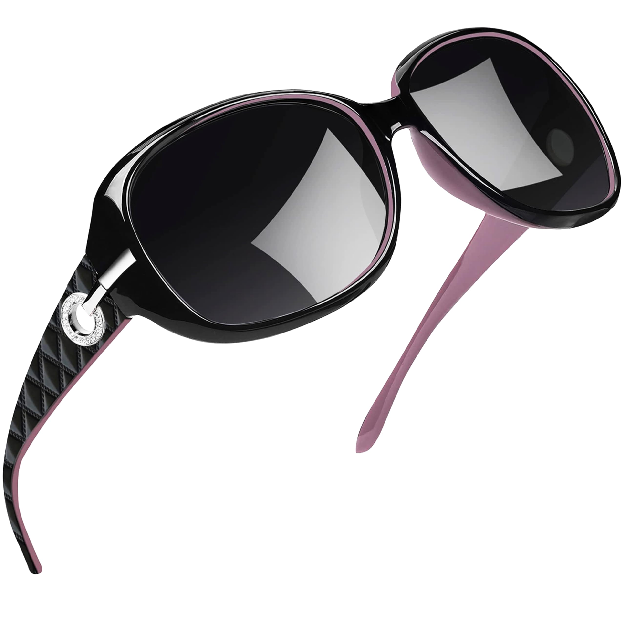 Joopin Oversized Polarised Sunglasses For Women Retro Frames