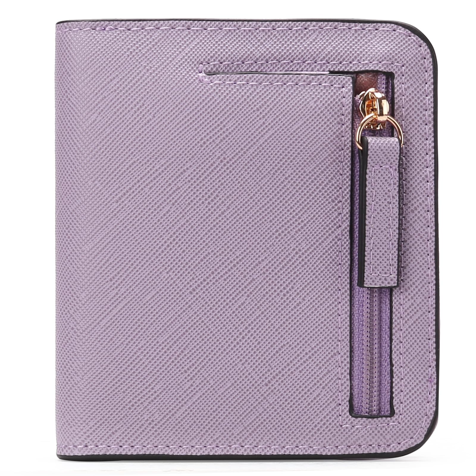 GAEKEAO RFID Blocking Leather Compact BiFold Wallet