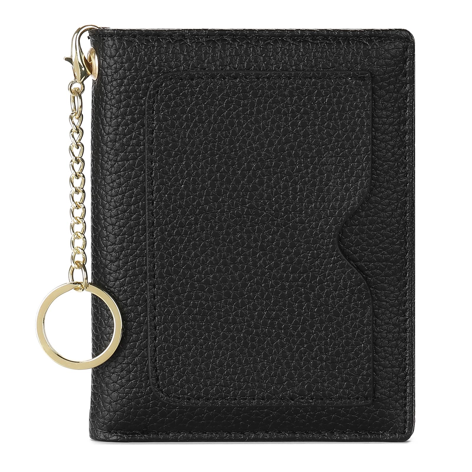 GAEKEAO RFID Blocking Leather Compact BiFold Wallet