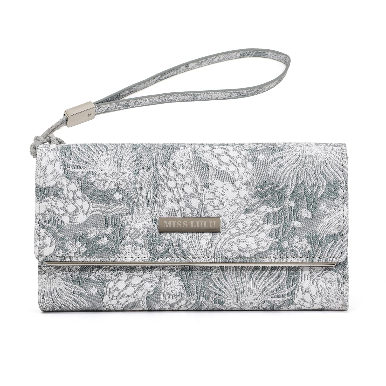 Multi Color Long Wallet Clutch For Women