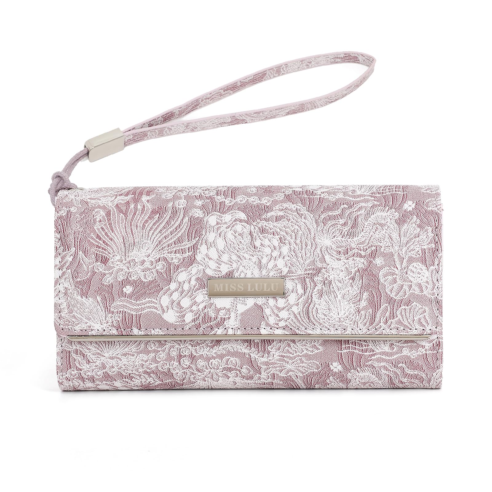 Multi Color Long Wallet Clutch For Women