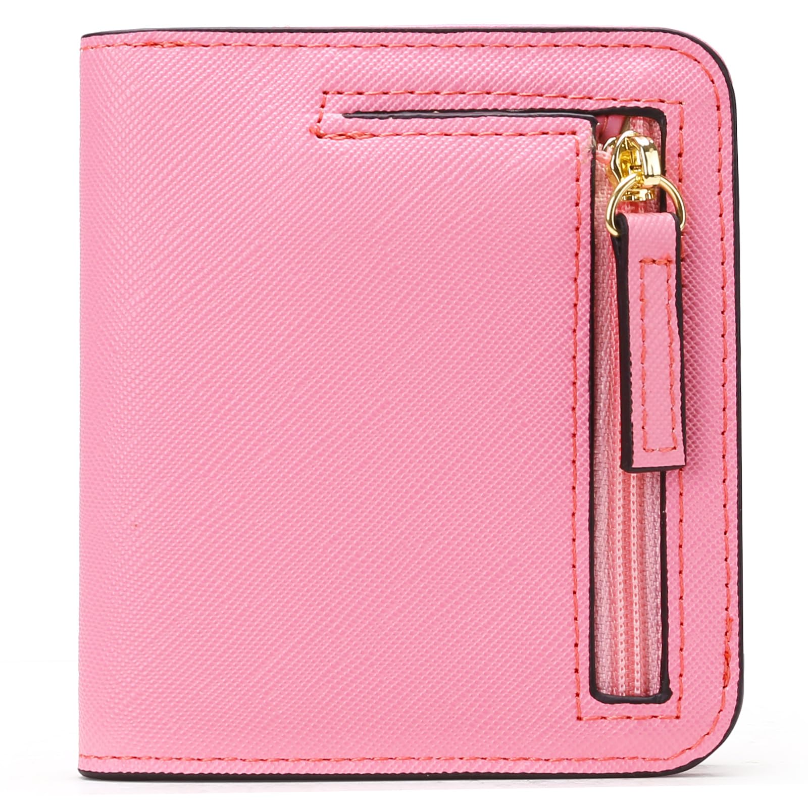 GAEKEAO RFID Blocking Leather Compact BiFold Wallet