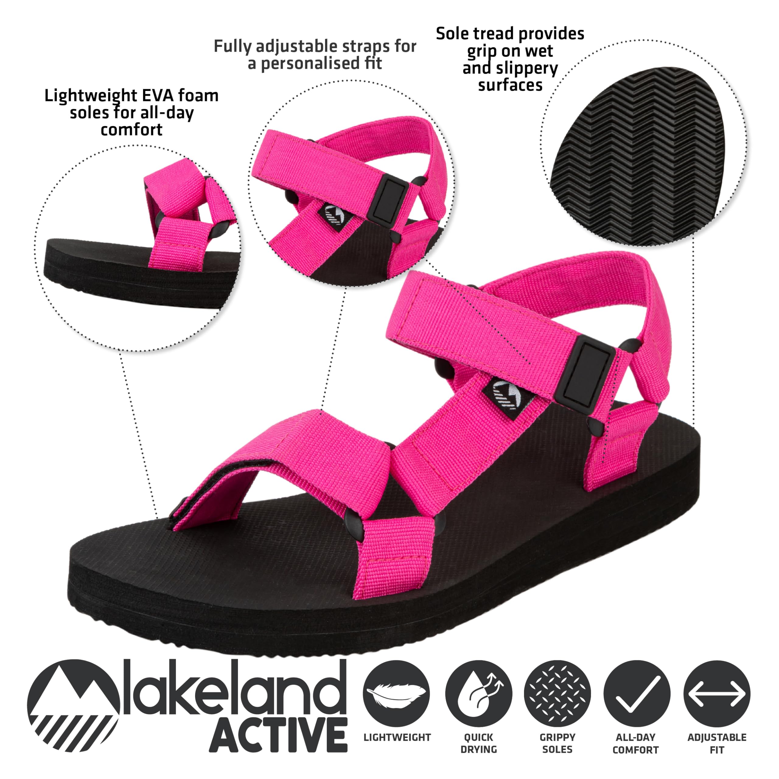 Lakeland Active Womens Mockerkin Adjustable Outdoor Sandals